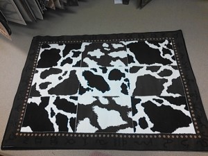 Bachelor Rug Number 2 is a rough and ready rustic sort. He wants to put the finishing touches on your TV Den or Breakfast nook and isn't afraid of getting walked all over to make you happy!