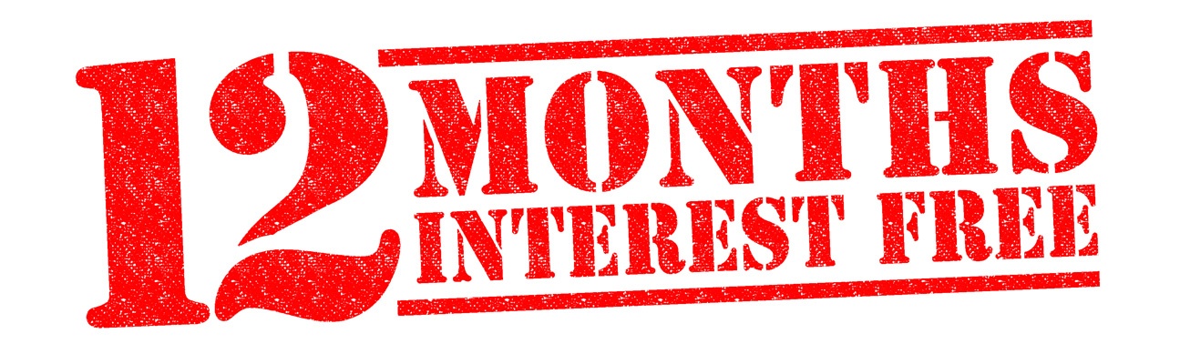 12-months-interest-free on any purchase at Eckards Flooring