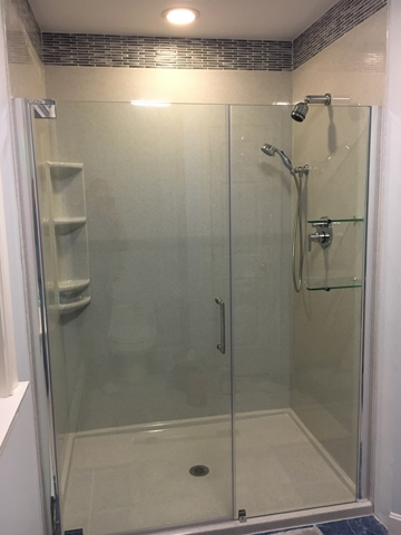 Fully Frameless Shower Door