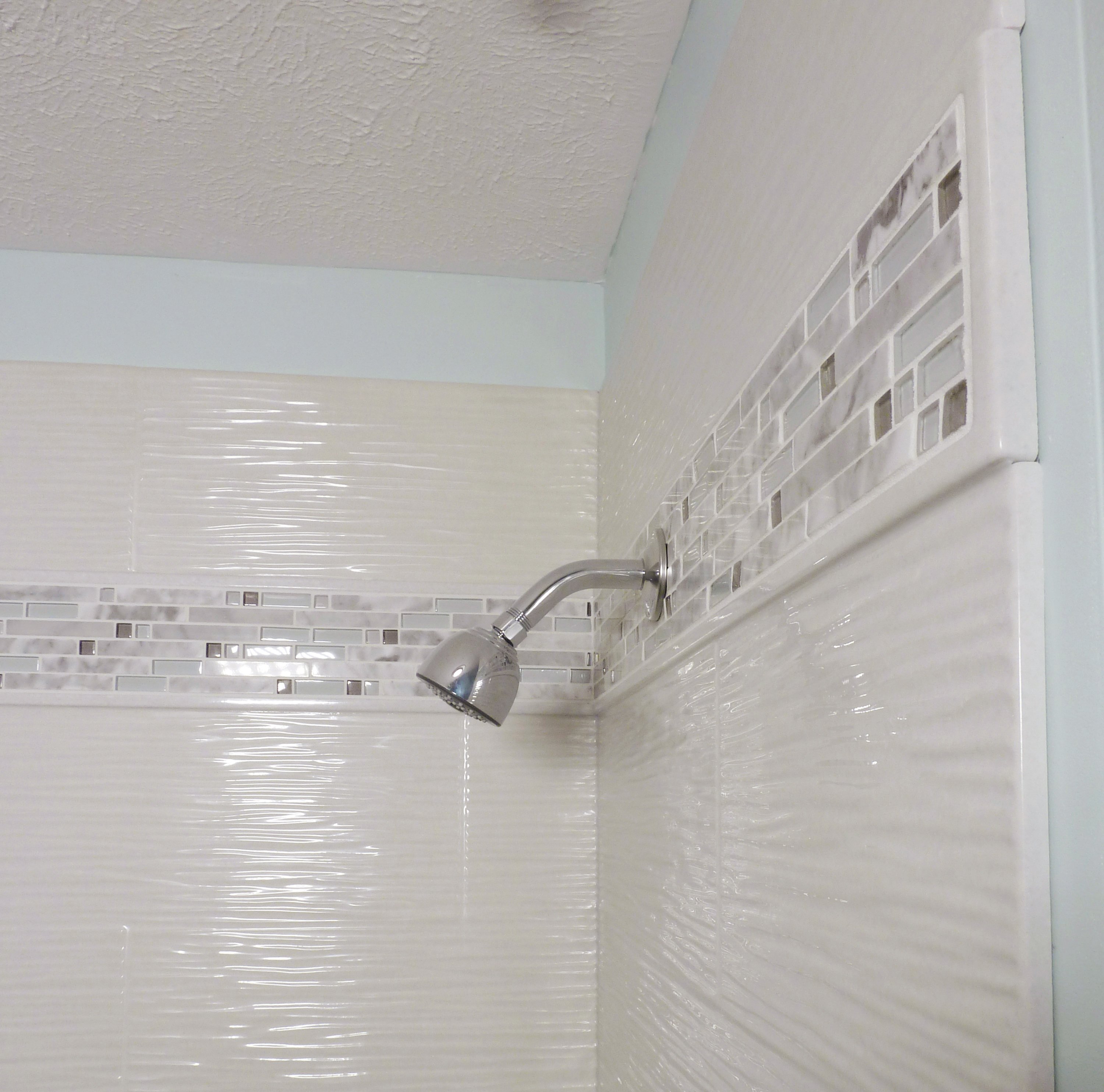 Wavy Shower Tile